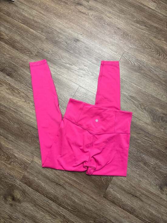 Athleta Pants - Athleta Pink Elation Ultra High Rise 7/8 Tight Leggings Size M/T